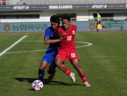Alami Tekanan, Timnas U-20 Dikalahkan Thailand 2-0 di Seoul Earth Cup 2024