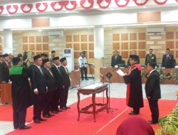 Gelar Sidang Paripurna, Empat Pimpinan DPRD Kabupaten Tuban Resmi Dilantik