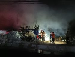 Gudang Serbuk Terbakar, Polisi Pastikan Suhu Jadi Penyebab. Sebesar Ini Kerugiannya…
