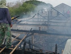 Diduga Hubungan Arus Pendek (Korsleting), Gudang Milik Ponpes di Senori Terbakar