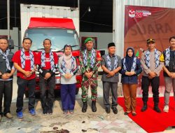 Tradisi Pecah Kendi Iringi KPU Tuban Gelar Apel Berangkatkan Logistik Pilkada