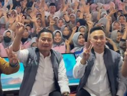 Didoakan Menang, Pasangan Yuhronur-Dirham Didukung Ribuan Karyawati MPS Brondong
