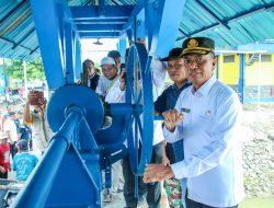 Pemkab Lamongan Buka Pintu Sluis Kuro untuk Penuhi Kebutuhan Air Petani