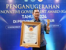 Pemkab Lamongan Dianugerahi sebagai Daerah Sangat Inovatif Pada IGA 2024
