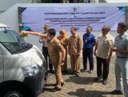 Serahkan Mobil Samsat dan SPPT PBB-P2, Pj. Bupati Ingatkan Target PAD