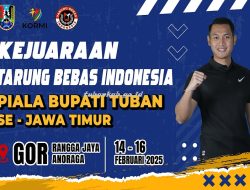 Tuban Gelar Tarung Bebas Piala Bupati, Ketua Kormi Pesan Jaga Keamanan