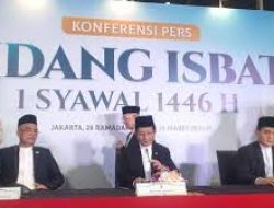 Menteri Agama: Pemerintah Tetapkan Idul Fitri 1 Syawal Jatuh pada 31 Maret 2025