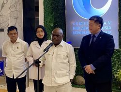 Terima Perwakilan UNHCR, Menteri HAM Minta Lindungi WNI di Luar Negeri