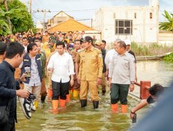 Plt Gubernur Jawa Timur Sidak Banjir dan Infrastruktur di Lamongan