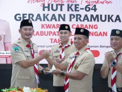 Jelang HUT ke-64 Pramuka, Kwarcab Lamongan Lakukan Ulang Janji