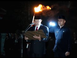 Bupati Yes Pimpin Apel Kehormatan dan Renungan Suci di TMP Kesuma Negara