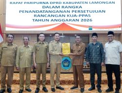 Tepat Waktu, Rancangan KUA-PPAS Tahun Anggaran 2026 Disetujui