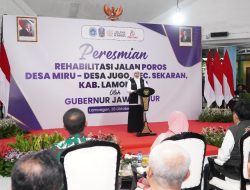 Perbaikan Ruas Jalan Miru-Jugo Tuntas, Diresmikan Gubernur Khofifah