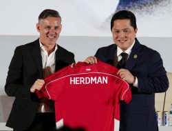 Erick Perkenalkan Pelatih Baru Timnas, Herdman Pikul Harapan Indonesia