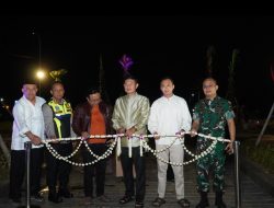 Air Mancur Menari Lengkapi Ruang Publik Kedua di Lamongan