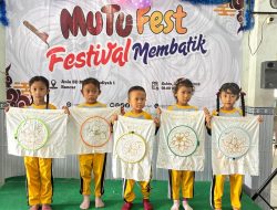 Kenalkan Seni Batik Sejak Dini, SD Muhammadiyah 1 Bancar Gelar MuTu Fest