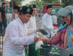 Jelang Idul Fitri, Ribuan Santri Ponpes Al Fatimah Berbagi Zakat Fitrah