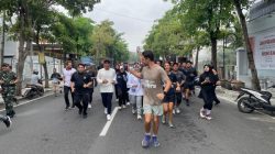 Peduli Sungai, Bupati-Wabup Sambut Tiga Pelari Bersaudara asal Prancis