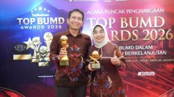 Konsisten Bina BUMD, Bupati Wahono Dinobatkan Jadi Top Pembina BUMD 2026