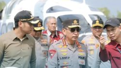 Dampingi Kapolri, Mas Lindra Tinjau Lokasi Kunker Presiden di Tuban