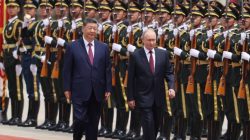 Melebihi Tamu Lain, Begitu Tiba di China, Putin Disambut Xi Jinping Meriah
