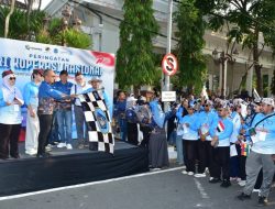 Hari Koperasi ke-79, Gelar Fun Walk, Libatkan Mahasiswa Internasional