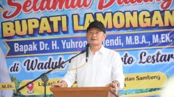 Bangun Embung Wono Tirto Lestari, Bupati Yes: Atasi Persoalan Air di Sambeng